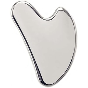 techpro premium ss gua sha for face  100 304 stainless steel gua sha  tighten skin care tools  beauty tool for body eyes neck massager lymphatic drainage sculpting amp neck massager heart shape
