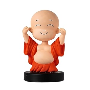 techpro super hero action figure limited edition bobblehead with mobile holder for car dashboard office desk amp study table tp-bobble laughing buddha