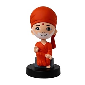 techpro super hero action figure limited edition bobblehead with mobile holder for car dashboard office desk amp study table tp-bobble head sai shirdi baba