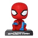 Techpro Super Hero Action Figure Limited Edition Bobblehead with Mobile Holder for Car Dashboard, Office Desk &amp; Study Table- (Spider Man)