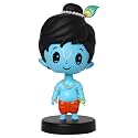 Techpro Super Hero Action Figure Limited Edition Bobblehead with Car Dashboard, Office Desk &amp; Study Table- (Krishna)