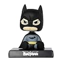 Techpro Super Hero Action Figure Limited Edition Bobblehead with Mobile Holder for Car Dashboard, Office Desk &amp; Study Table- (Batman)