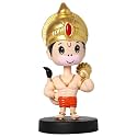 Techpro Super Hero Action Figure Limited Edition Bobblehead with Mobile Holder for Car Dashboard, Office Desk & Study Table- (Hanuman)