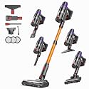 TechRise Cordless Vacuum Cleaner for Home,500W 45Kpa for Pet Hair & Home