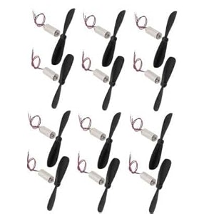 techsupreme 6 coreless motor 20x08 mm 510000 rpm with propellers