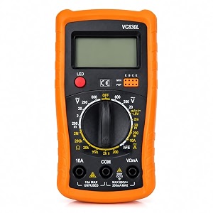 techtest digital multimeter for electronics ac dc clamp meter battery tester voltage meter volt meter voltmeter