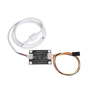 analog tds water quality sensor module with waterproof probe 0-1000ppm conductivity meter analog output 33v-5v compatible with arduino esp32 raspberry pi stm32 for hydroponics