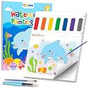 TECJOE Large Paint with Water Book, Alphabet Animal Watercolor Activity