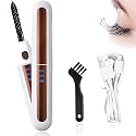 Heated Eyelash Curler, Rechargeable Lash Styler with 2 Heat Settings, Quick 24H Long-Lasting Curl, Portable Makeup Tool