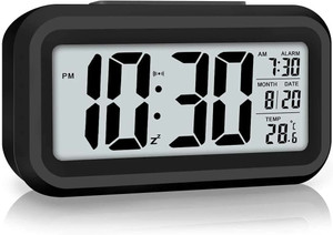 tecore digital black clock