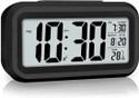 TECORE Digital Black Clock