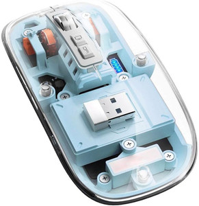 tecphile bluetooth wireless mouse with three mode bt1 bt2 24ghz usb nano receiver ambidextrous optical  gaming mouse