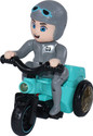 Tector Electric Tricycle - Riding Boy With Music & Lights