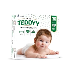 TEDDYY Easy Baby NB Size Diaper Pant