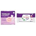 Tedibar Ceramax Bathing Bar,75g x 3 AND B4 Nappi Baby Moiturising Wet Wipes with Neem &amp; Aloevera,80 Wipes