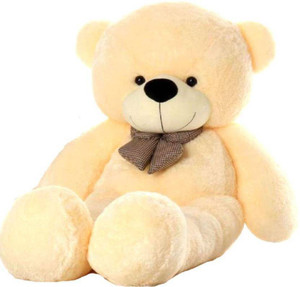 tedstree 3 feet cream teddy bear  hug able teddy bear  anniversary gift teddy bear  soft and sweet  - 8821 cm cream