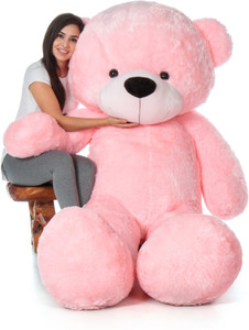 tedstree 3 feet pink teddy bear most beautiful teddy and cute and soft love teddy  - 9561 cm pink