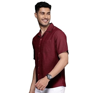 Tee Projekt Fashion Textured Shirts for MenRegular