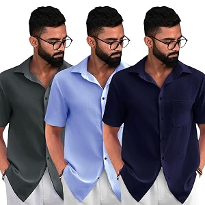 Tee Projekt Solid Shirt for Mens Pop