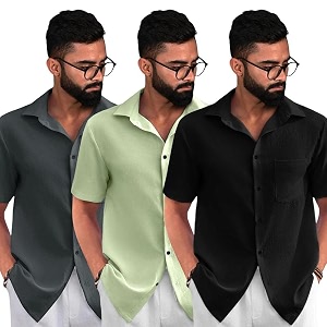 Tee Projekt Solid Shirt for Mens Pop