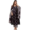Tee Projekt Women39s Cotton Blend V-Neck Anarkali