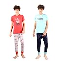 Tee Weavers Boys Pajama Sets(Pack of 2)