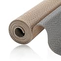 TEEMO 1Pcs Non Slip Pool Mats for Deck 3x10ft Rubber Drainage Mat Pool Mats for Deck Pool Bathroom Flooring Double Sided Colored Rubber Mat for Floor Outdoor Indoor Supplies (Khaki and Grey)