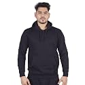 Teemoods Solid Hooded Sweatshirt for Men -