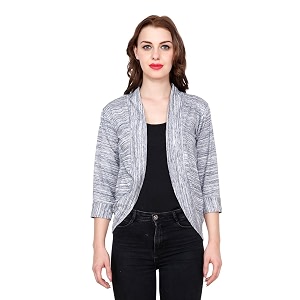 teemoods women39s fashionable cotton shrug - 34 sleeve v-neck design perfect summer layering piece lightweight amp breathable available in plus sizes