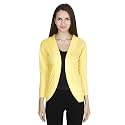 Teemoods Women's Fashionable Cotton Shrug - 3/4 Sleeve, V-Neck Design, Perfect Summer Layering Piece, Lightweight &amp; Breathable, Available in Plus Sizes