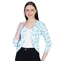 Teemoods Women's Fashionable Cotton Shrug - 3/4 Sleeve, V-Neck Design, Perfect Summer Layering Piece, Lightweight &amp; Breathable, Available in Plus Sizes