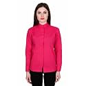 Teemoods Women39s Cotton Shirt Pintuck Yoke Full