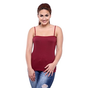 Teemoods Womens Cotton Spaghetti Strap Camisole Slip