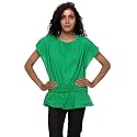 Teemoods Women39s Short Sleeve Blouson Top -