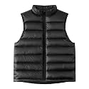 Teen Girls Down Vest Lightweight Packable Puffer Vest Kids Outdoor Zip Up Sleeveless Jacket Boys Fall Winter Warm Coat