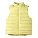 Teen Girls Down Vest Lightweight Packable Puffer Vest Kids Outdoor Zip Up Sleeveless Jacket Boys Fall Winter Warm Coat