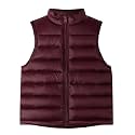 Teen Girls Down Vest Lightweight Packable Puffer Vest Kids Outdoor Zip Up Sleeveless Jacket Boys Fall Winter Warm Coat
