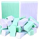 Teenitor Makeup Sponge Mini Applicator Wedges, 48 Pieces Cosmetic Wedges Sponges, Disposable Makeup Applicator For Foundation Liquid Cream Latex Free