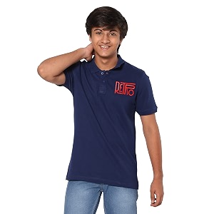 TeenTrums Boys Polo Navy