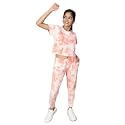 TeenTrums Tie Dye Black Co-ord Set with