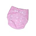 Teeny Weeny Pocket Cloth Diapers Reusable Cloth Diapers Washable Adjustable Cloth Diapers One Size Adjustable Washable Reusable (Pink WOP) (Colour May Vary/Assorted Colours)