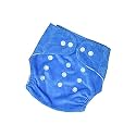 Teeny Weeny Pocket Cloth Diapers Reusable Cloth Diapers Washable Adjustable Cloth Diapers One Size Adjustable Washable Reusable (Blue WOP) (Colour May Vary/Assorted Colours)