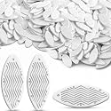 Teenyyou 50 Pcs PVC Plastic Biscuit Joiner Tool #20