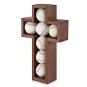 Teenyyou Baseball Holder for 7 Balls Walnut