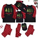 TEERAPHIQUE Christmas Pajamas for Family,Couples Xmas PJS Set