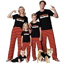 TEERAPHIQUE Halloween Pajamas for Family Couples Holiday PJS Matching Sets