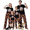TEERAPHIQUE Halloween Pajamas for Family Couples Holiday PJS Matching Sets
