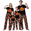 TEERAPHIQUE Halloween Pajamas for Family Couples Holiday PJS Matching Sets