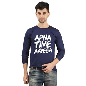 Apna Time Aayega Printed Regular Fit Full