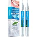 Teeth Whitening Essence Pen: Tooth White Gel for a Beautiful Smile Night and Day - Advanced Whitener Refill - Instant Stain Remover, Easy for Sensitive Teeth Care 50+ Uses (0.1 Fl Oz (Pack of 2))